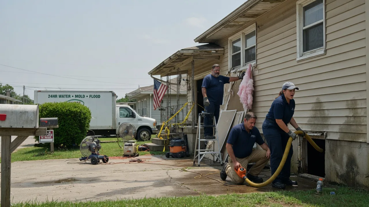 Water Damage Repair in Orange, TX near me